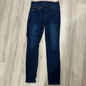NWOT J. Crew Women's Deep Indigo Skinny Jeans